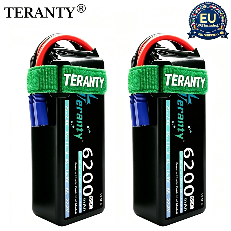 Drone Battery Plate - TERANTY 6S 6200mAh Lipo Battery 22.2V