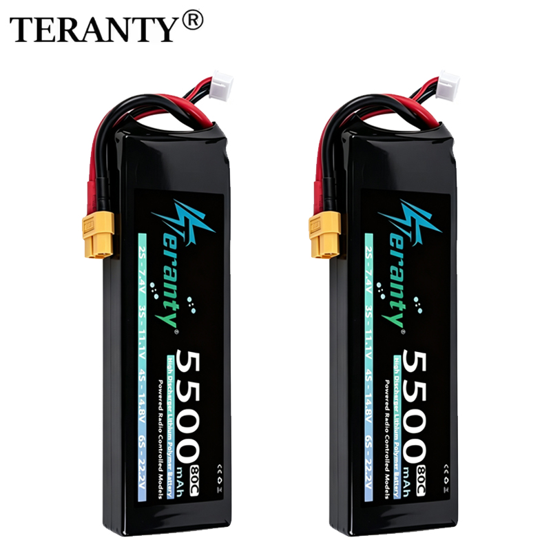 Drone Battery Plate - 1/2pcs TERANTY 3S Lipo Battery 5500mah