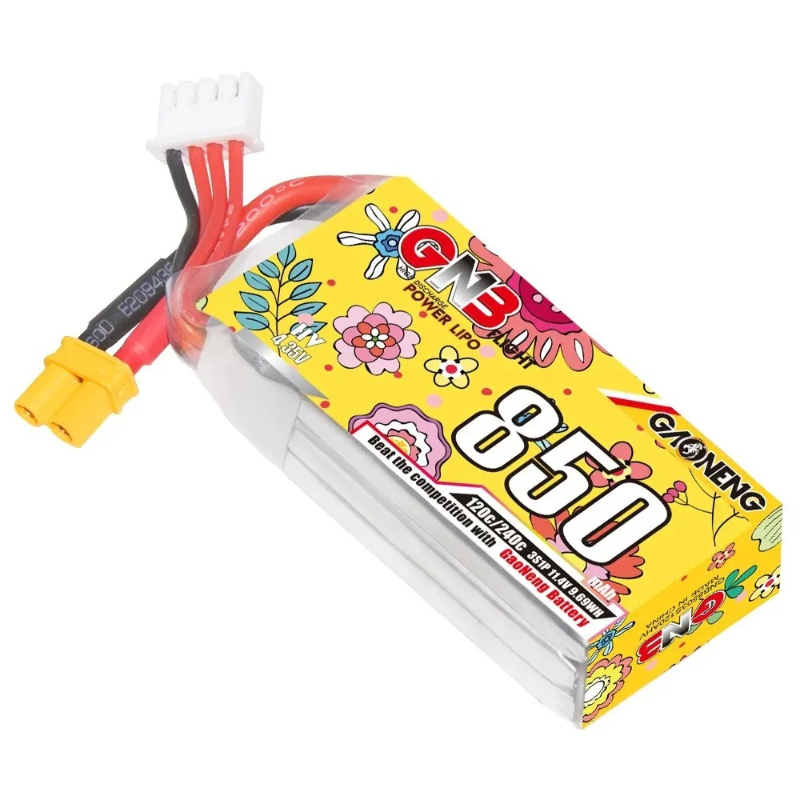 1pcs new GNB LiHV 3S 11.4V 850 - Drone Battery 3S review and price