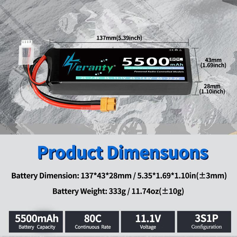 1/2pcs TERANTY 3S Lipo Battery - Drone Battery Plate review and price